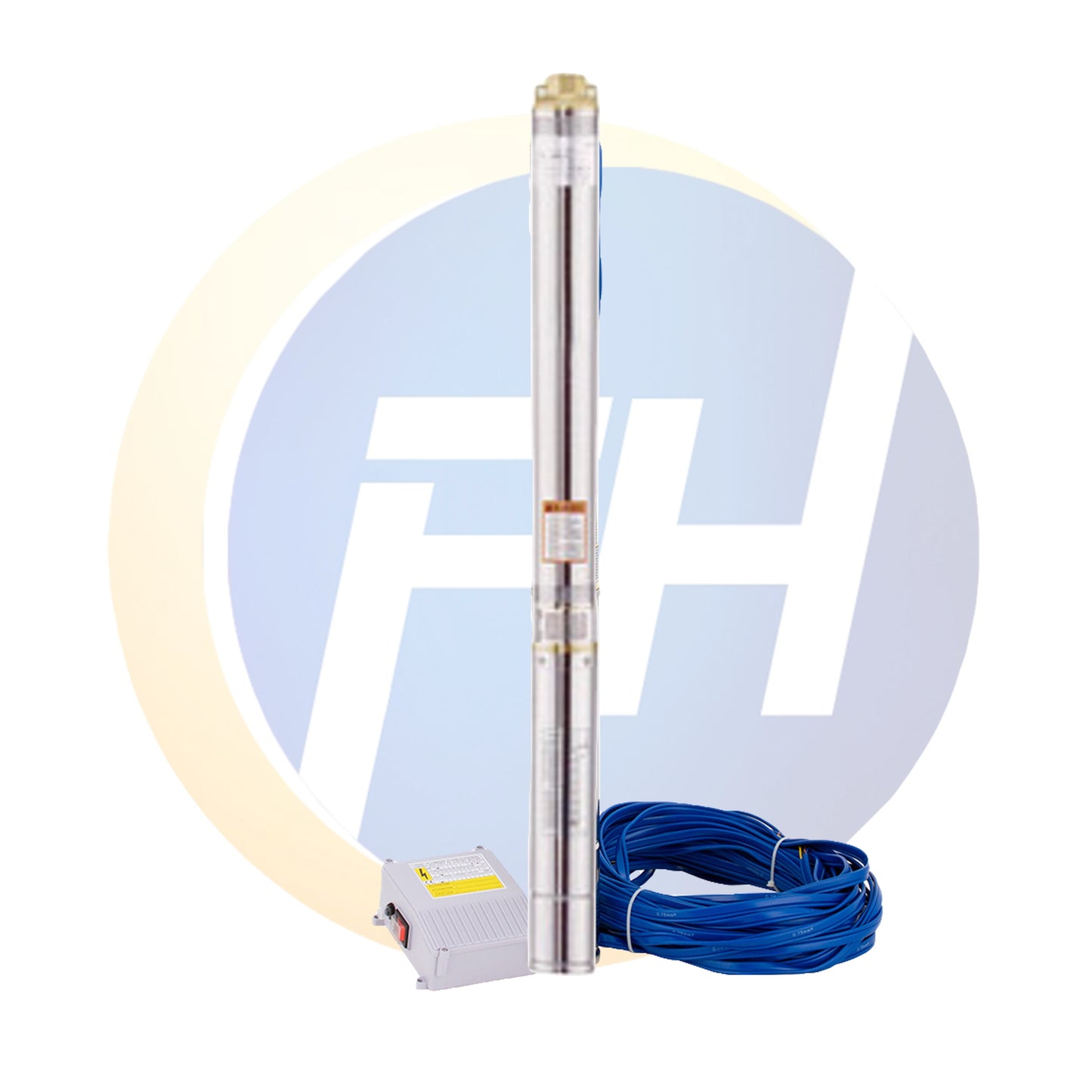 Bomba Sumergible Pozo Profundo (Para pozos de 3") 0.75HP 220 Volt OPTIMUS