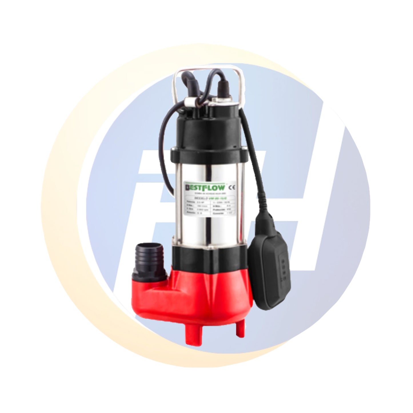 Bomba sumergible Bestflow aguas negras 0.5HP/G