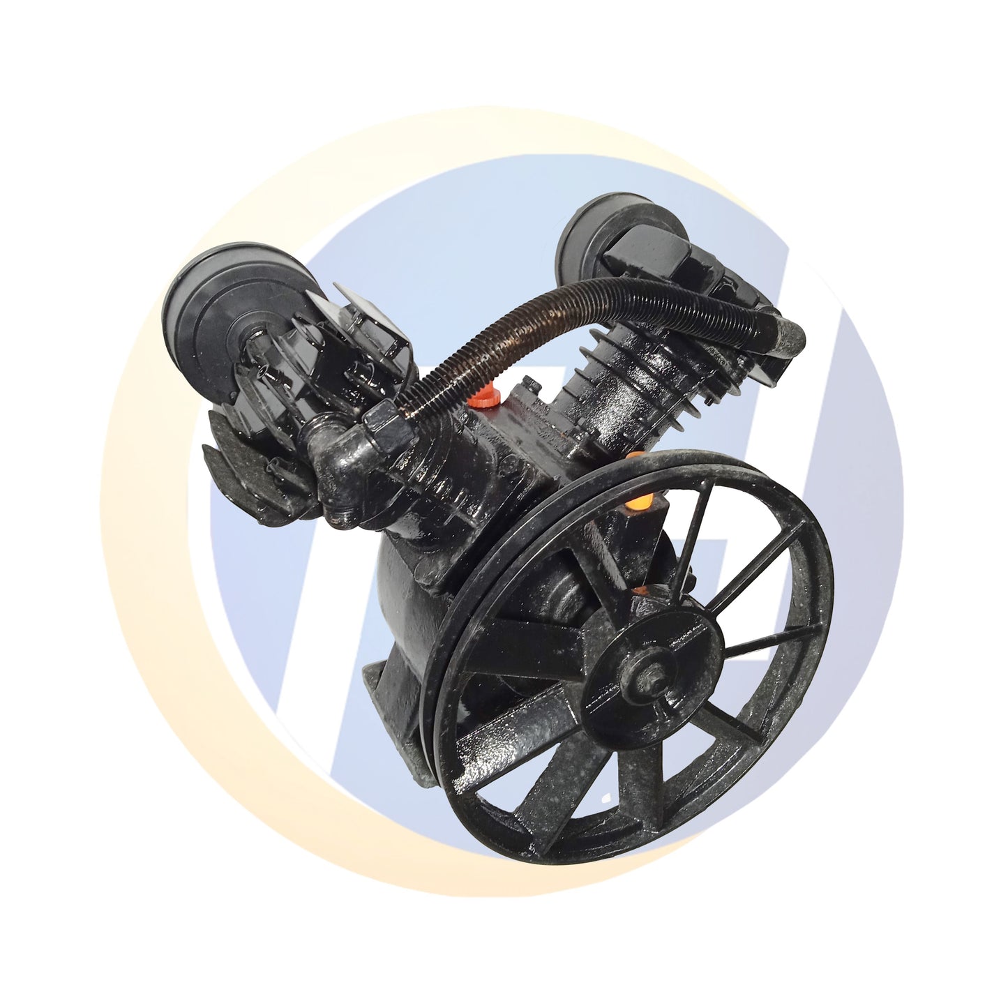 CABEZAL DE COMPRESOR OPTIMUS 2 HP DOBLE PISTON (ESTILO EN "V")