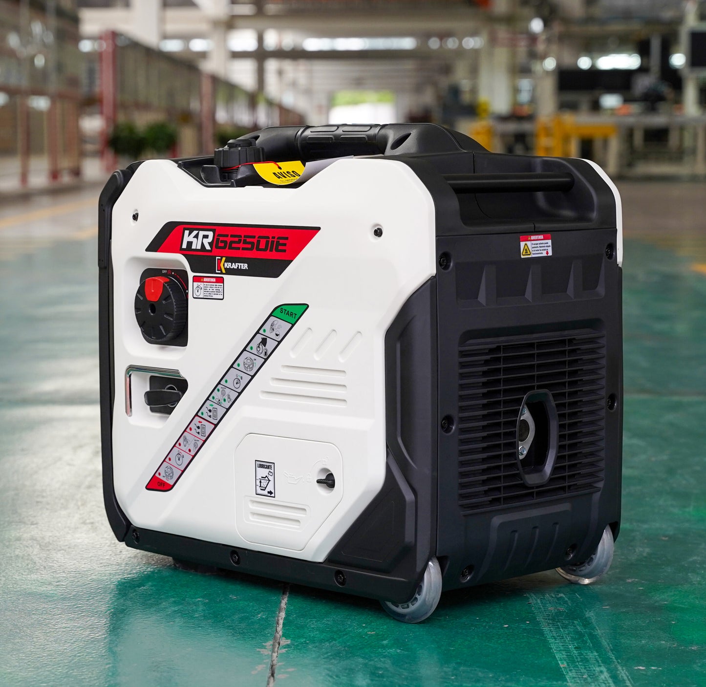 NUEVO GENERADOR INVERTER KRAFTER KR6250iE (ENCENDIDO A DISTANCIA)