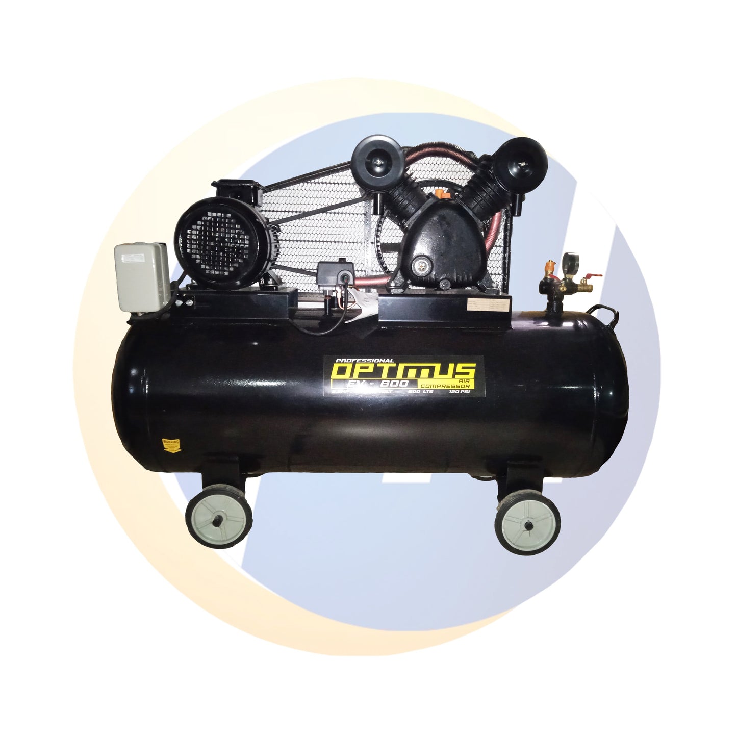 COMPRESOR DE AIRE OPTIMUS EV-600 / 200 LITROS / 5,5HP / 380V