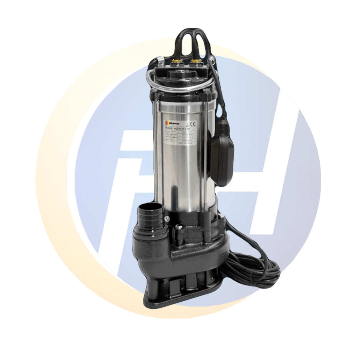 Bomba Sumergible aguas servidas KRAFTER WDX15-15-1.5A