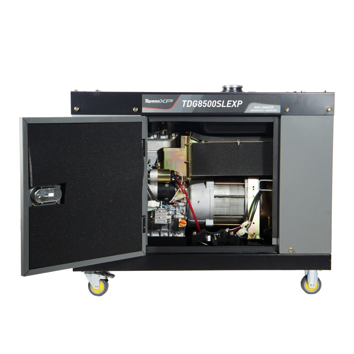 Generador Diesel (XP) TDG8500SEXP MONOFASICO 7 KW