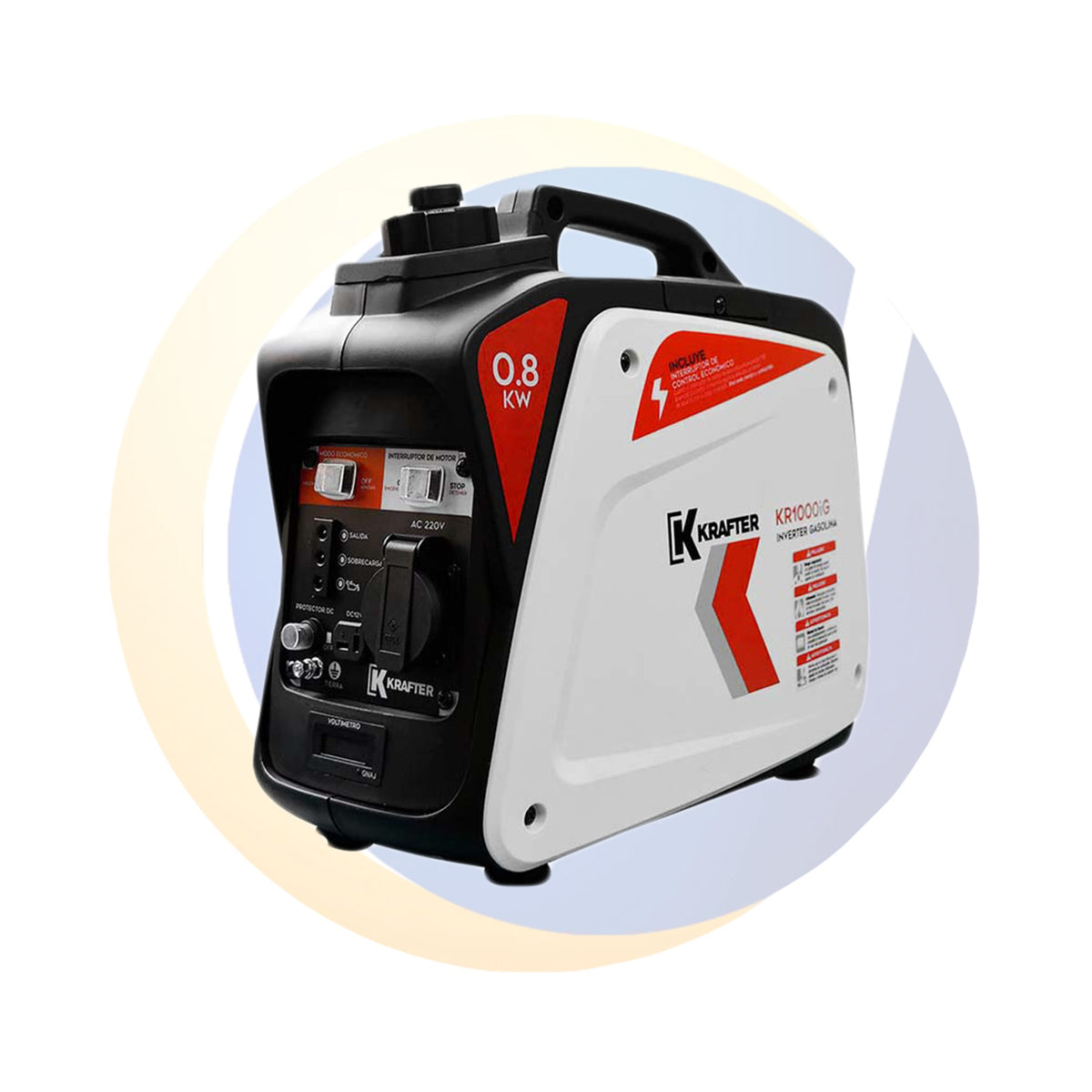 GENERADOR INVERTER KRAFTER KR1000IG 0.8 KVA